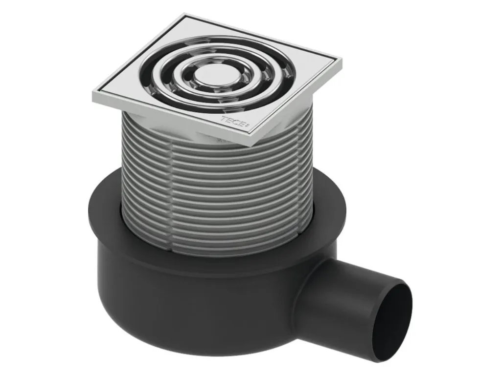 TECEdrainpoint S 50 Set d'Écoulement Super Plat 3601050 pour Douche