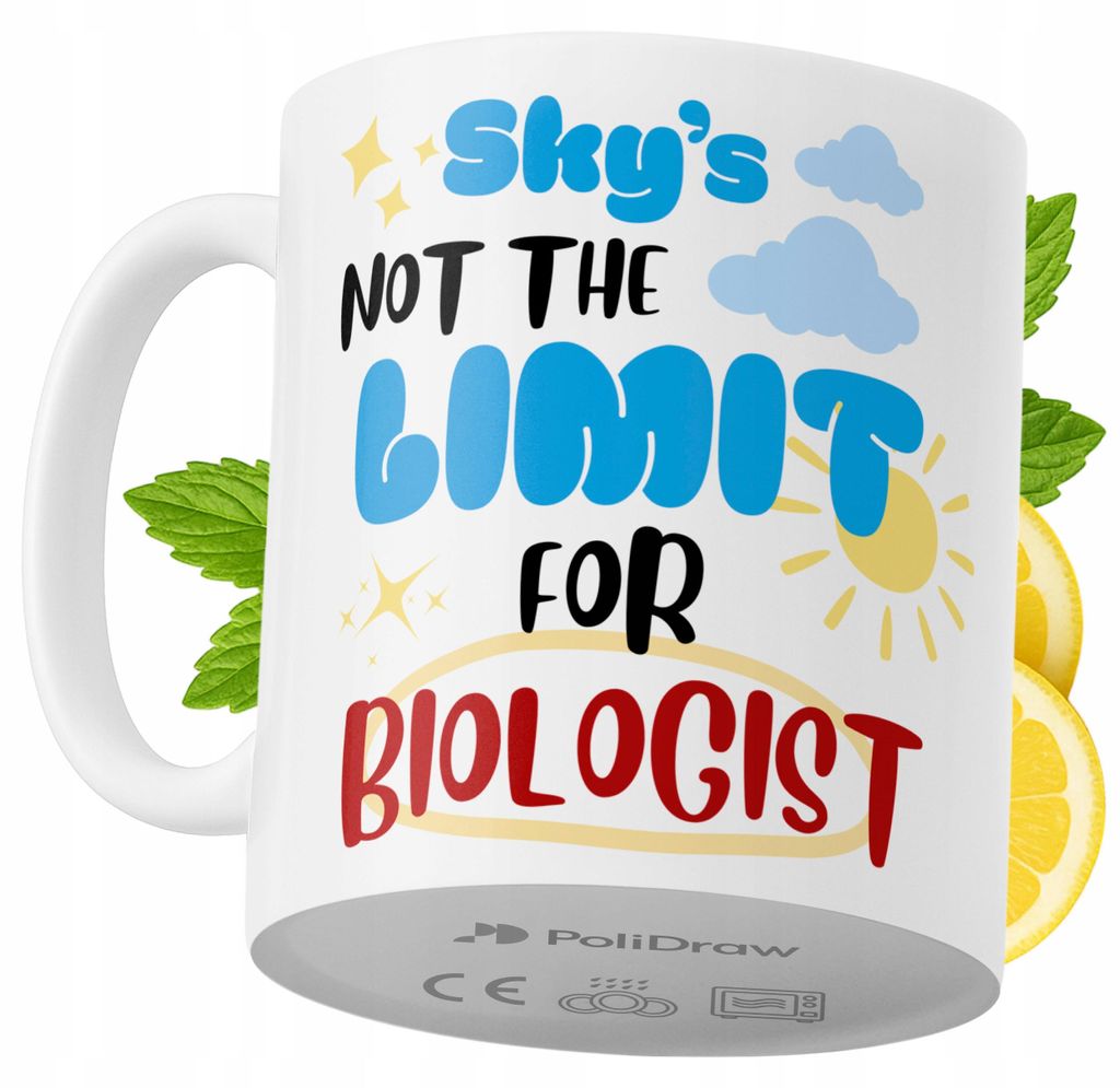 Lustige Tasse für Biologen - Kaffee- oder Teetasse mit witzigem Textdesign - ideal für Geburtstage, Namenstage, Feiertage und besondere Anlässe....