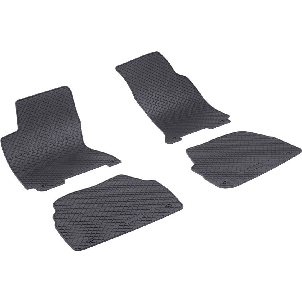 Rigum Gummi Fußmatten Set für Skoda Superb 1, Bj. 2002-2008