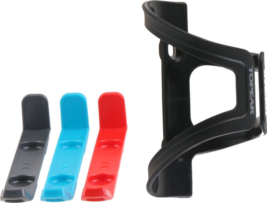 Topeak Flaschenhalter DualSide Cage EX , grau blau rot