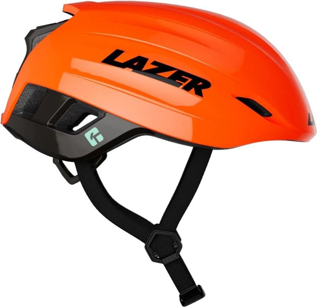 LAZER Aeroshell Z1 KinetiCore Flash Orange L - aerodynamischer Wetterschutz f...