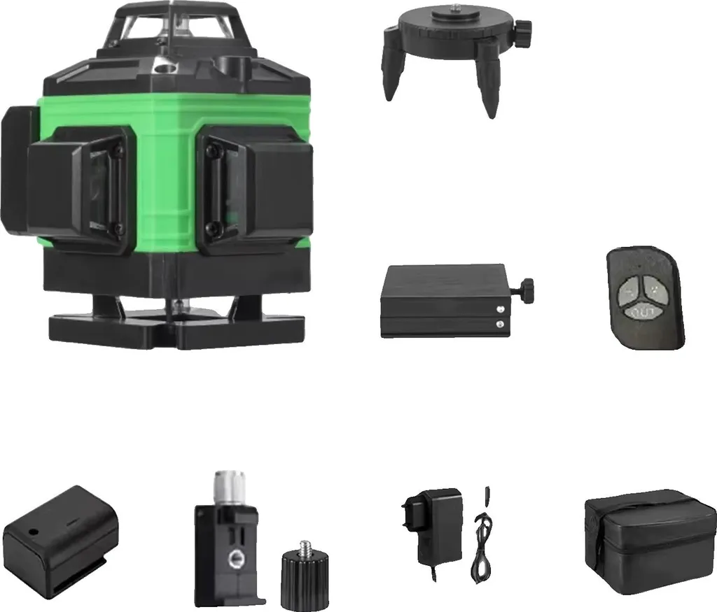 Niveau laser autonivelant 360 degrés avec 1 pile rechargeable - Modèle L1