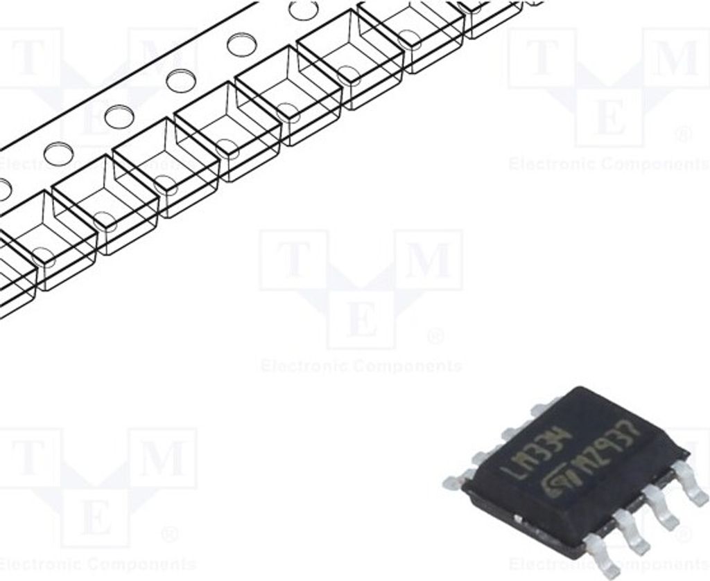 1x Integrierter Schaltkreis: Stromquelle 1÷40V 0÷70°C 3% LM334DT Sonstige integ