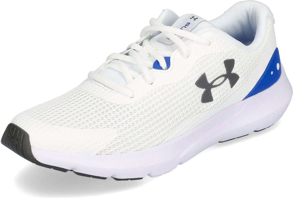 Under Armour Surge 3 White-Blue-Jet Gray Größe EU 47,5