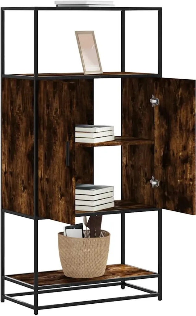 Credenza Maison Exclusive Rovere Affumicato | Mobile Soggiorno 4 Ante - 1