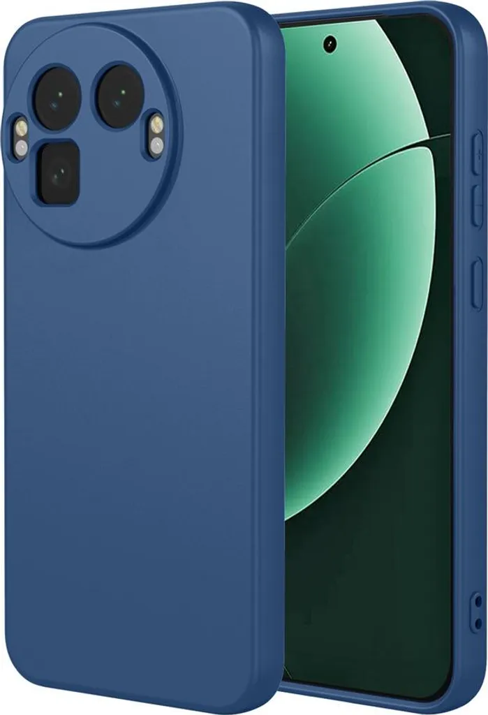 Realme GT 8 Pro Custodia Phonesta Soft Silk Blu | Cover Soft Touch