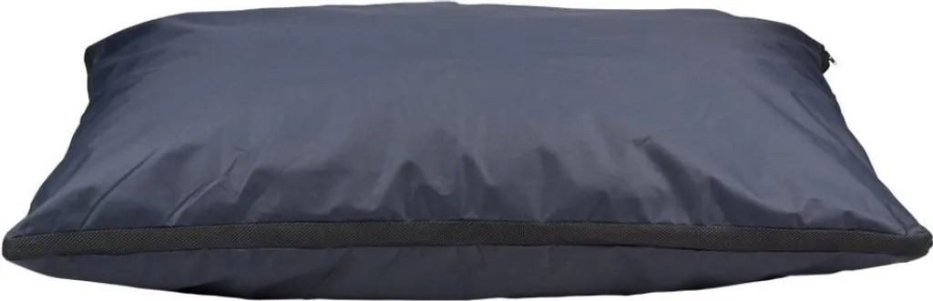 Lit Chien 120x80 cm pour Salon et Jardin - Grand Coussin Confort Gris XL