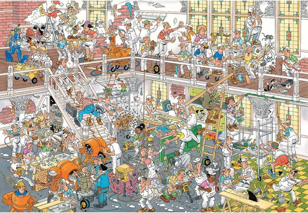 Jan van Haasteren - (3000 Teile Puzzle) Produktbild 