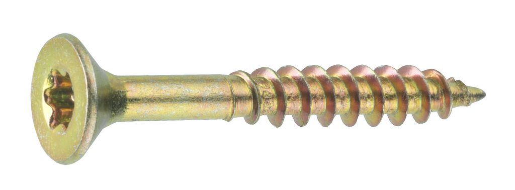 CONNEX Spanplattenschrauben 4,0 x 45 mm, verzinkt, TX Sternkopf Antrieb, 1000g, KL3214045