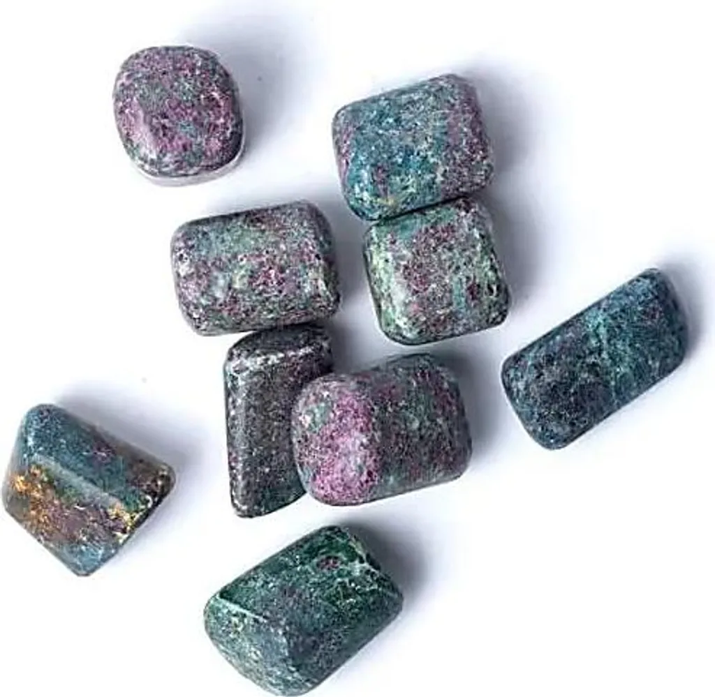 Rubis Fuchsite Qualité A - Pierres de 15-35 mm pour Lithothérapie - 300g