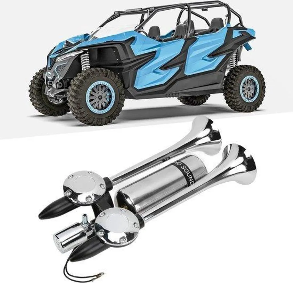 Klaxon Camion Puissant pour Moto et Bateau - Avertisseur 12V 24V 300dB