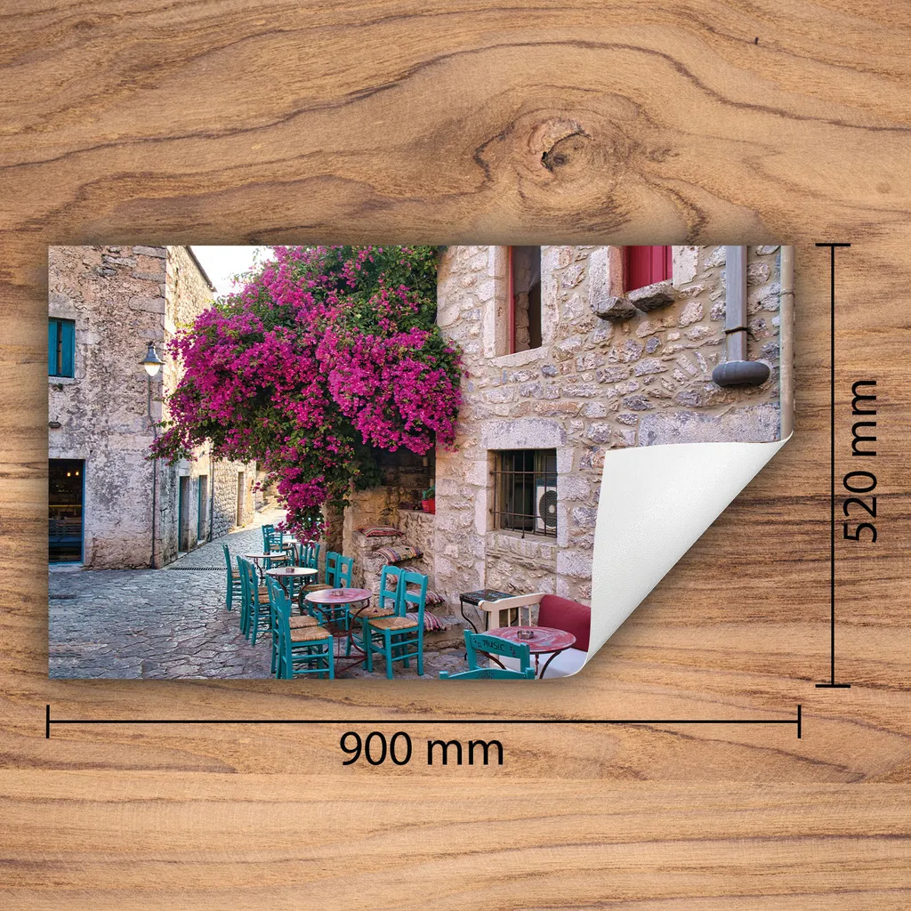 Tappetino Induzione 90x52 DarHaus: Protezione Roll-up Design Urban City - 2