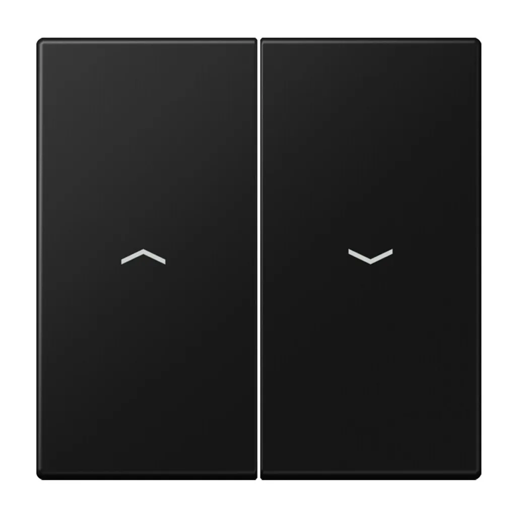 Commande de Volet Roulant Jung LS995PSWM Bascule Noir Mat 1 Pce