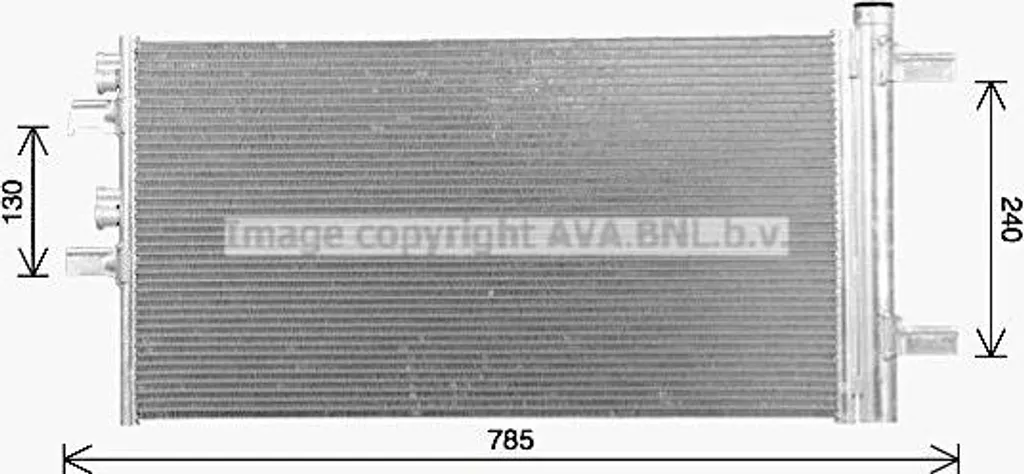 Radiateur de Climatisation Condensateur pour BMW et MINI Countryman F60