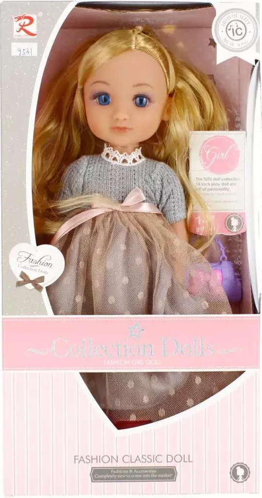 Poupée de 35 cm avec accessoires et tenue interchangeable pour enfant