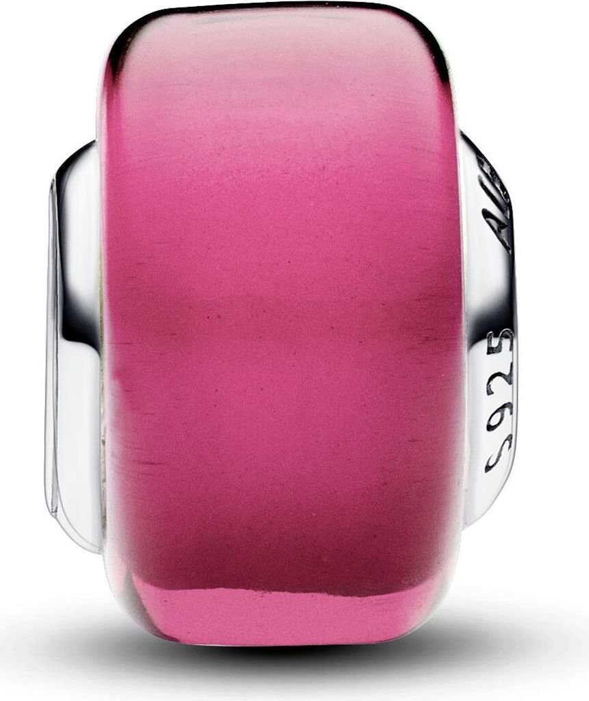 Pandora Rosafarbenes Murano-Glas Mini-Charm 793107C00 Anhänger