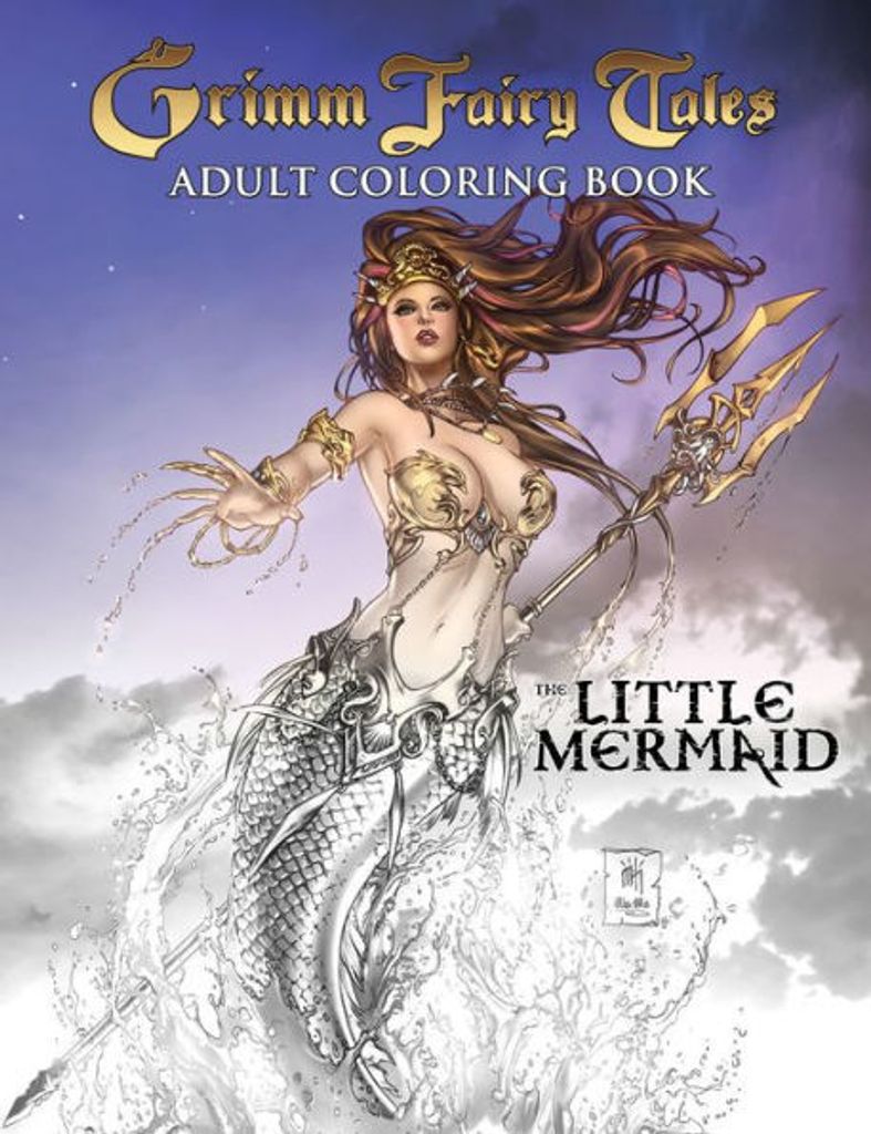 Grimm Fairy Tales Adult Coloring Book – Lingua: Inglese