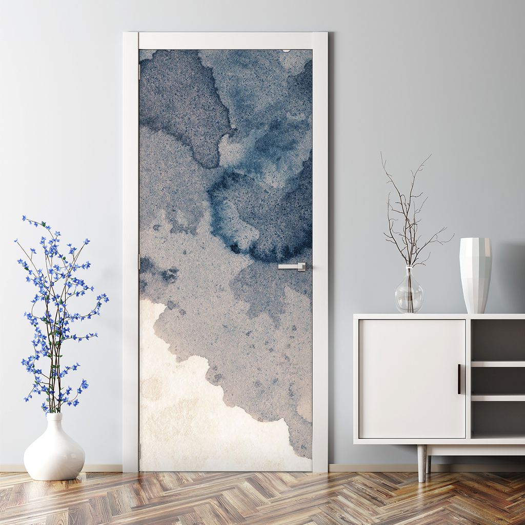 Dekorative Tür Wandaufkleber Wandtattoo selbstklebend Klebefolie dekoration Tintenspritzer 77 x 200 cm