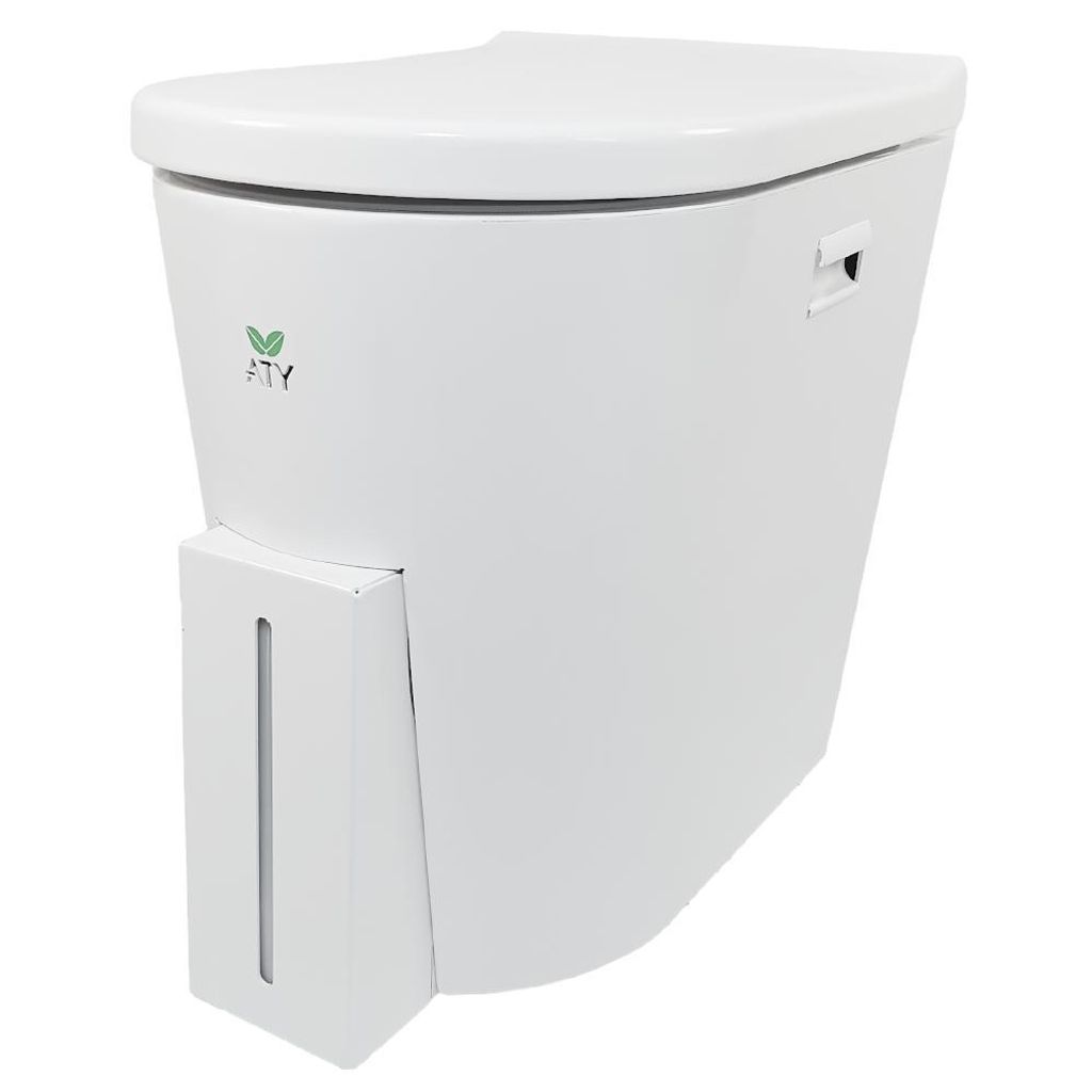 ATY Move Trenntoilette aus Metall mit Beutel