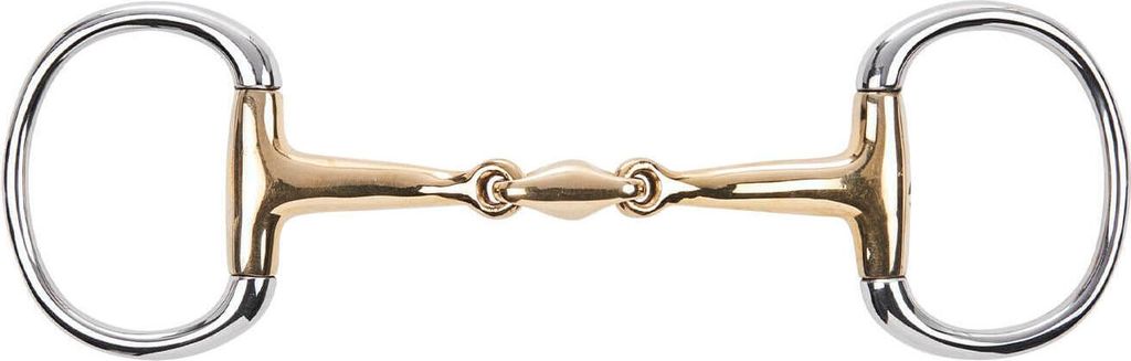 BUSSE Olivenkopfgebiss Doppelt Gebrochen KAUGAN -Shaped 14 mm Gebiss 11,5 cm