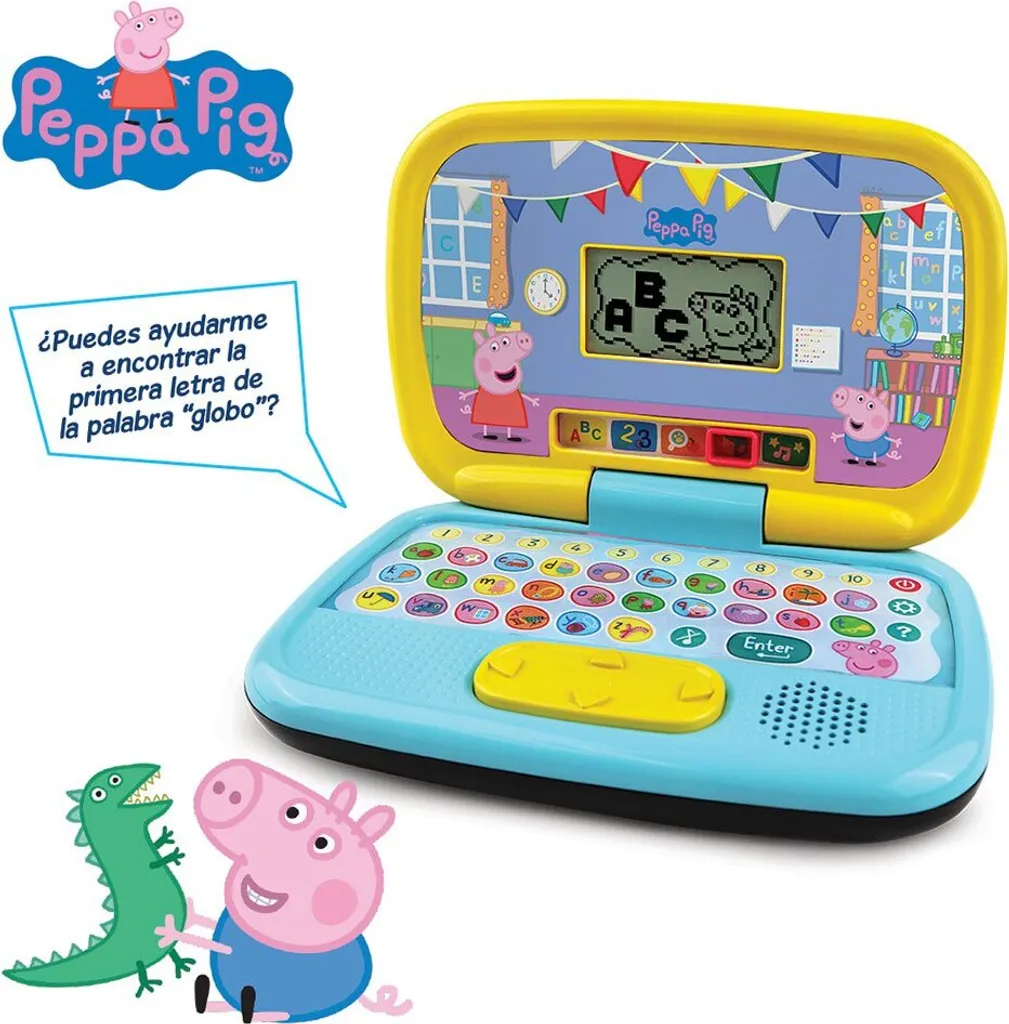 Ordinateur d'apprentissage Peppa Pig Vtech avec Coque Transparente - 5