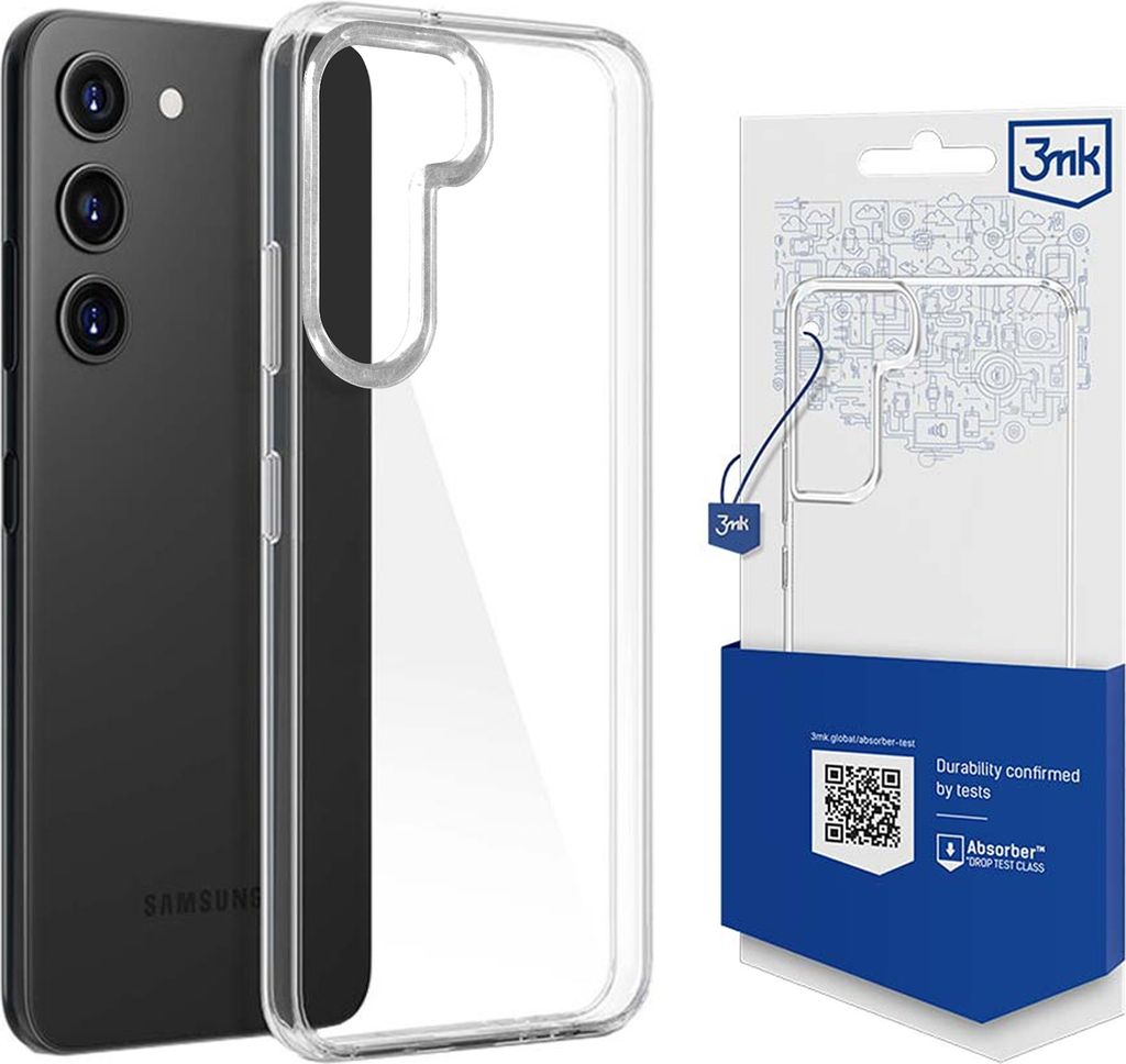 3mk Armor Case für Samsung Galaxy S23 Plus – Durchscheinend & Stoßfest KP25514