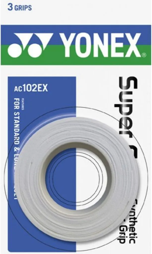 Yonex Super Grap Grip Tennis Anti-Dérapant avec Absorption de Sueur