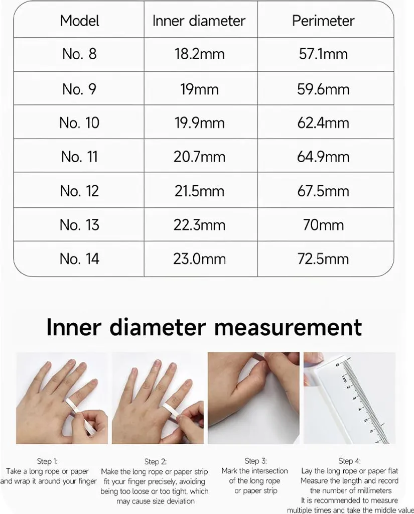 Smart Ring INF Nero Taglia 13: Tracker Biometrico Acciaio Inox - 9