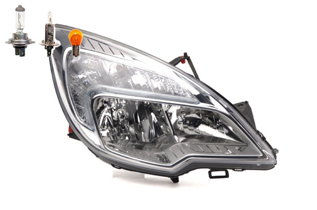 Johns, Scheinwerfer Halogen passend für Opel Meriva B 06/2010-12/13 Rechts Leuchtmittel 1216235 1216050 1216752 13253630 13305776