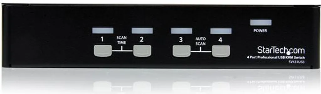 Switch KVM VGA 4 PC avec Partage de Périphériques USB StarTech SV411KUSB - 3