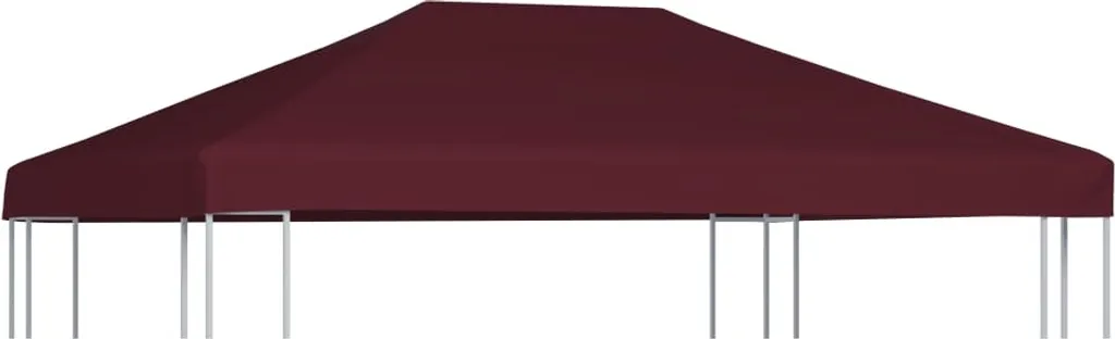 Telo Gazebo 3x4 Bordeaux 310g/m² | Crea la tua Oasi di Relax