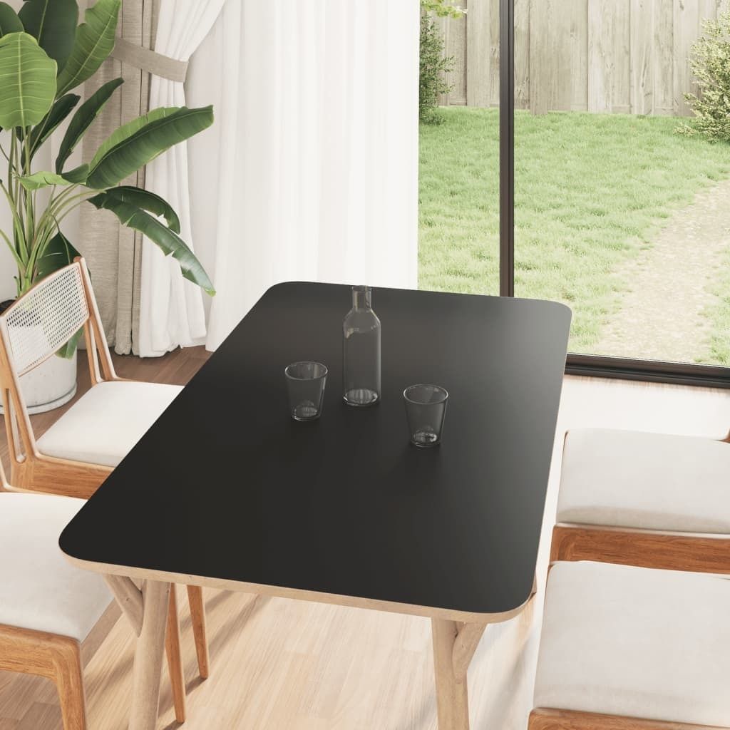 Design Möbelfolien Selbstklebend Mattschwarz 90x500 cm PVC, Möbelfolien 2024 Neu