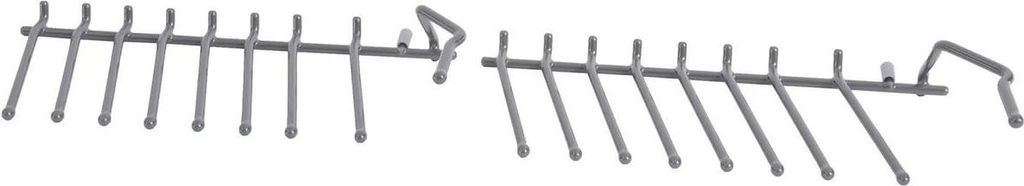 Bosch Siemens Neff Klappstachel Unterkorb hinten rechts dunkelgrau 00645102 645102