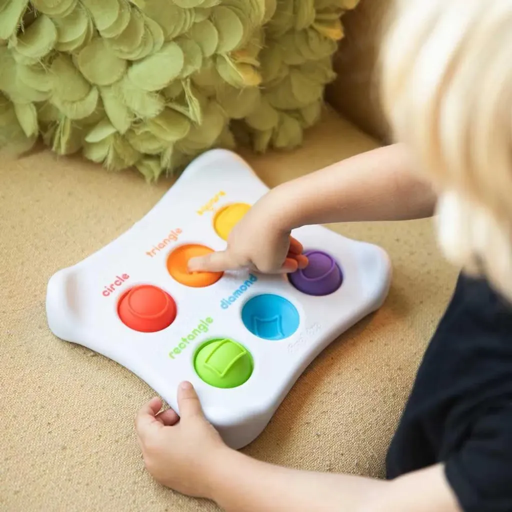 Fat Brain Dimpl Duo : Jouet d'éveil sensoriel et éducatif pour bébés - 4