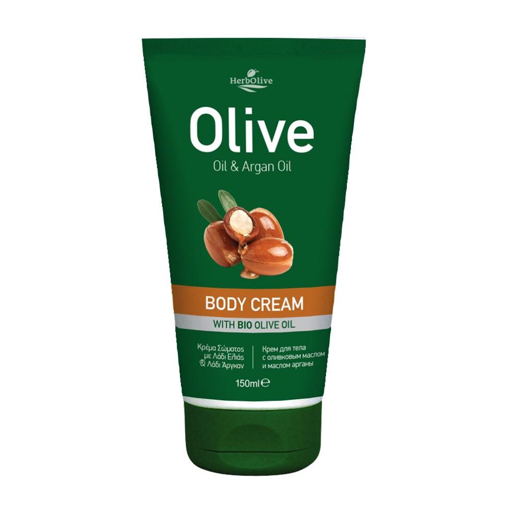 Herbolive Körpercreme Olivenöl & Arganöl 150ml Produktbild 