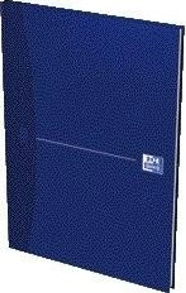 Livre de comptes A4 96 feuilles bleu ligné - Qualité supérieure - Lot de 5