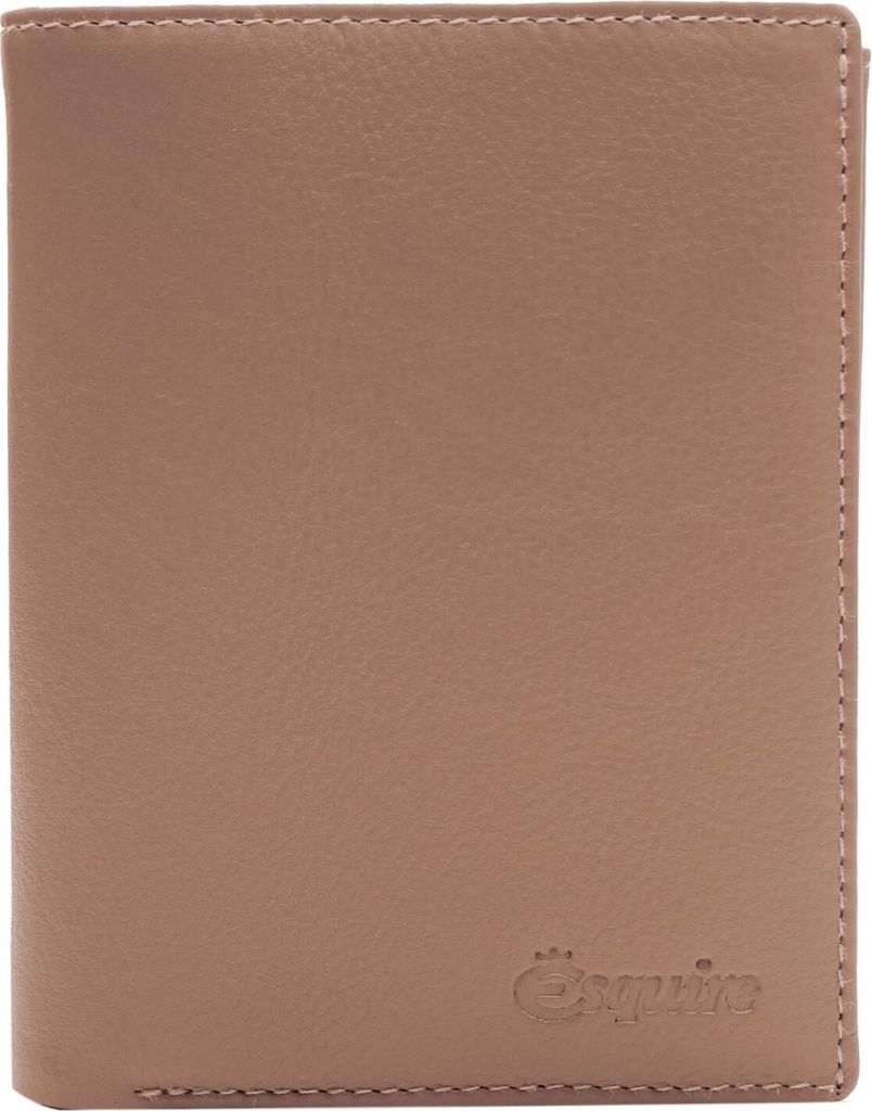 Esquire Leder Geldbörse Peru Wallet Taupe beige