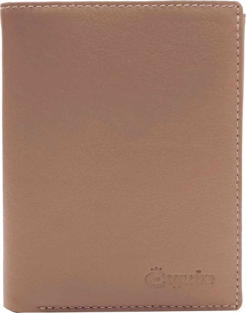 Offerta Esquire Portafoglio Peru Pelle Taupe - Sicurezza RFID