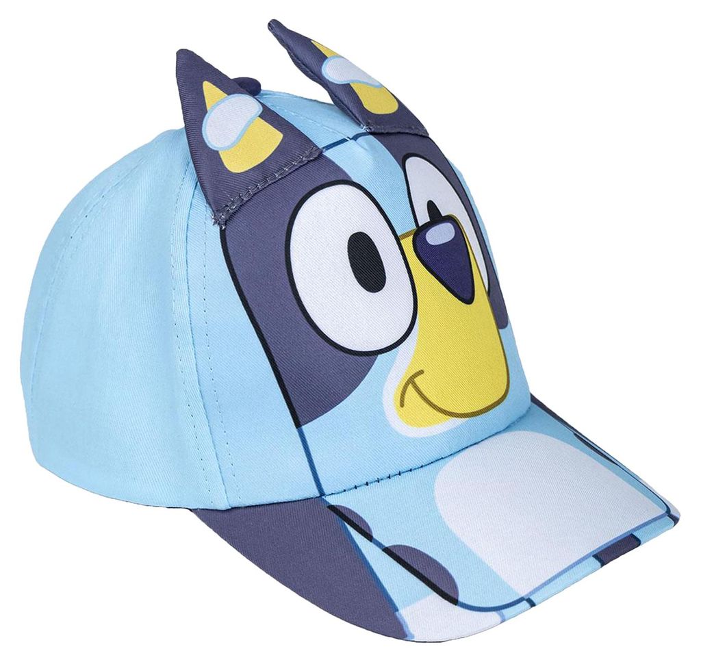 Kinder Cap Kappe Mädchen 3D - Ohren Bluey Basecap Cappy