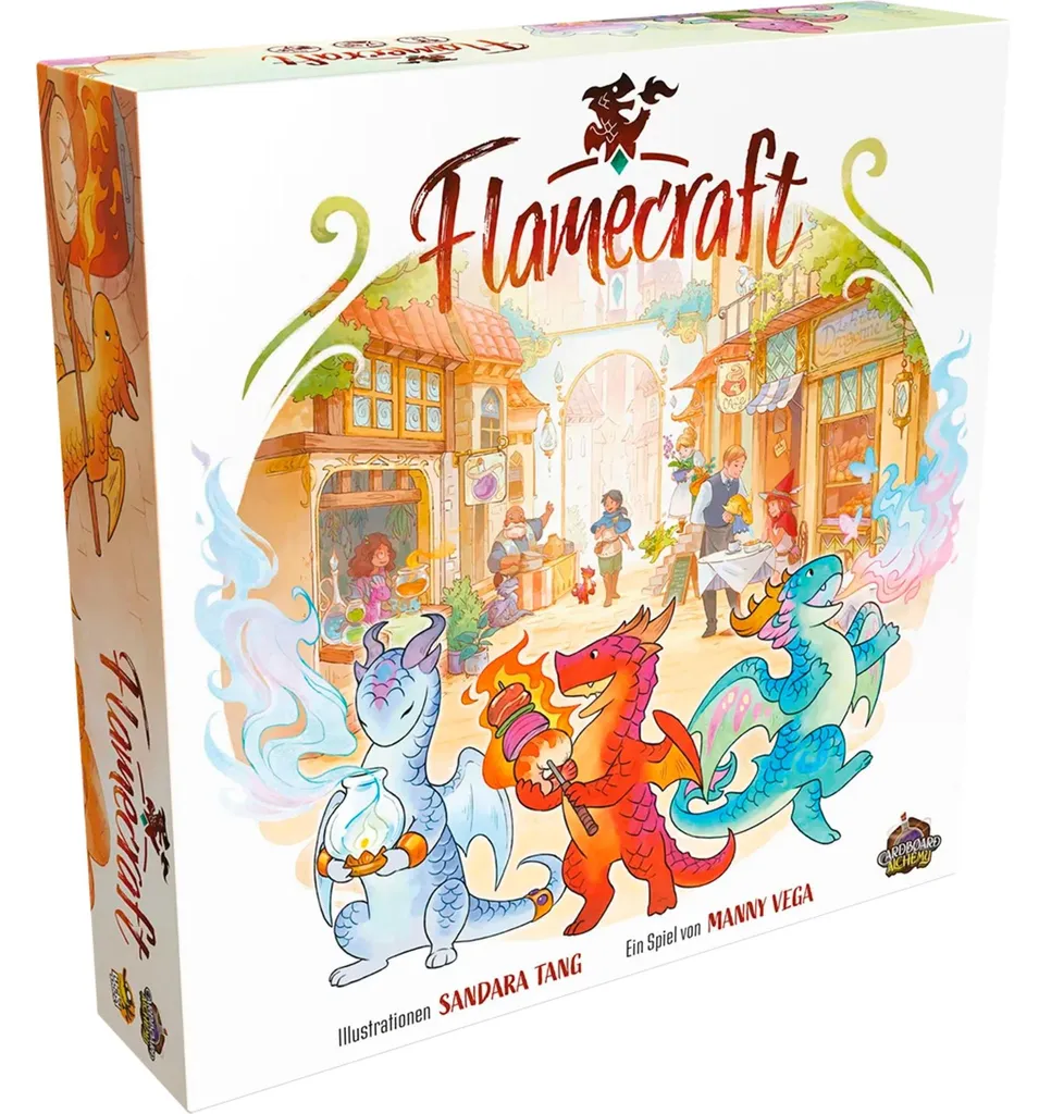 Flamecraft Jeu Idéal pour Famille et Amis de 1 à 5 Joueurs Tactique