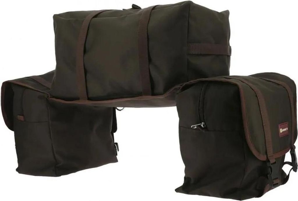 Randols Grand Voyageur Satteltasche Braun Braun One Size