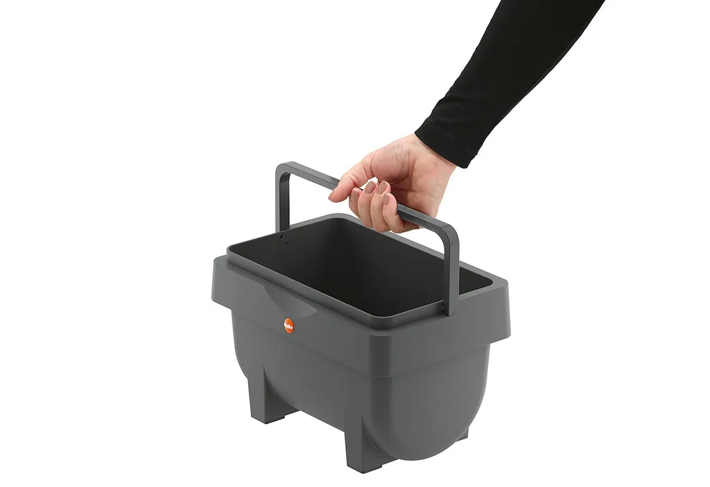 Bac à Compost pour Plan de Travail Hailo Öko Mini S 4l - Idéal Tri Sélectif - 3