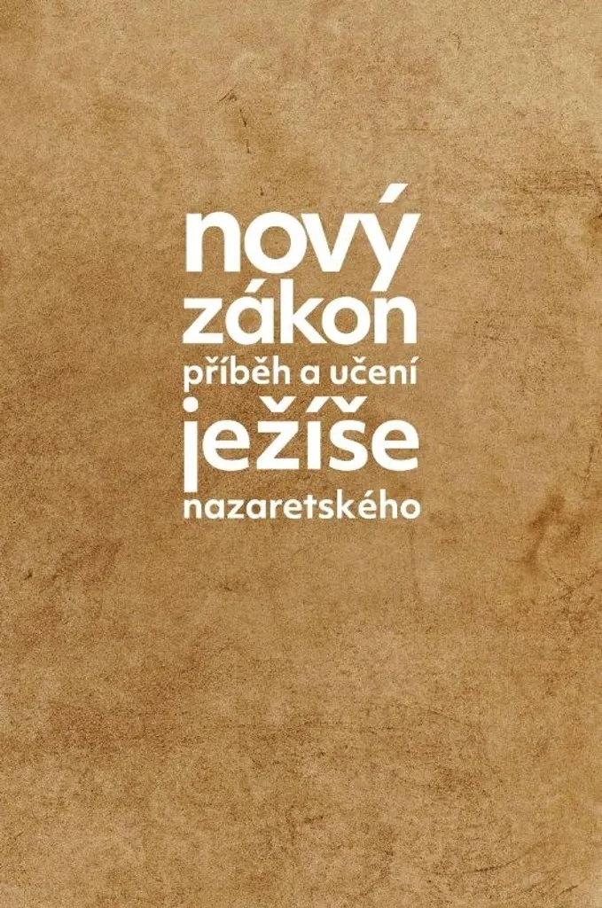 Nový zákon Nouveau Testament édition luxe avec couverture illustrée