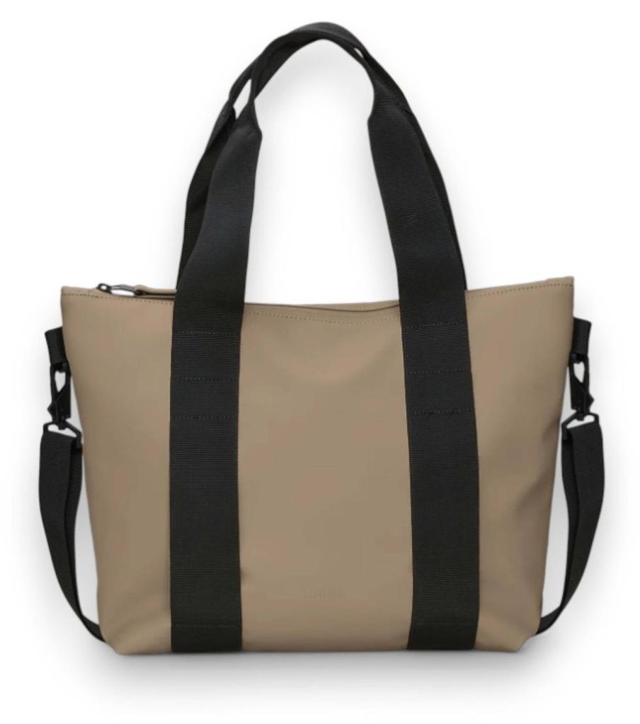 RAINS TOTE BAG MICRO Beige