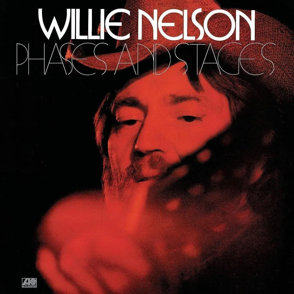 Collectionnez Willie Nelson Phases and Stages Vinyle Crystal Clear LP
