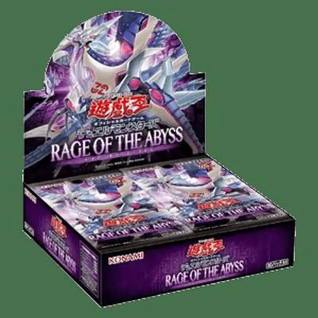 Boîte de 30 Boosters Yu-Gi-Oh! Rage of the Abyss Import Japonais OCG