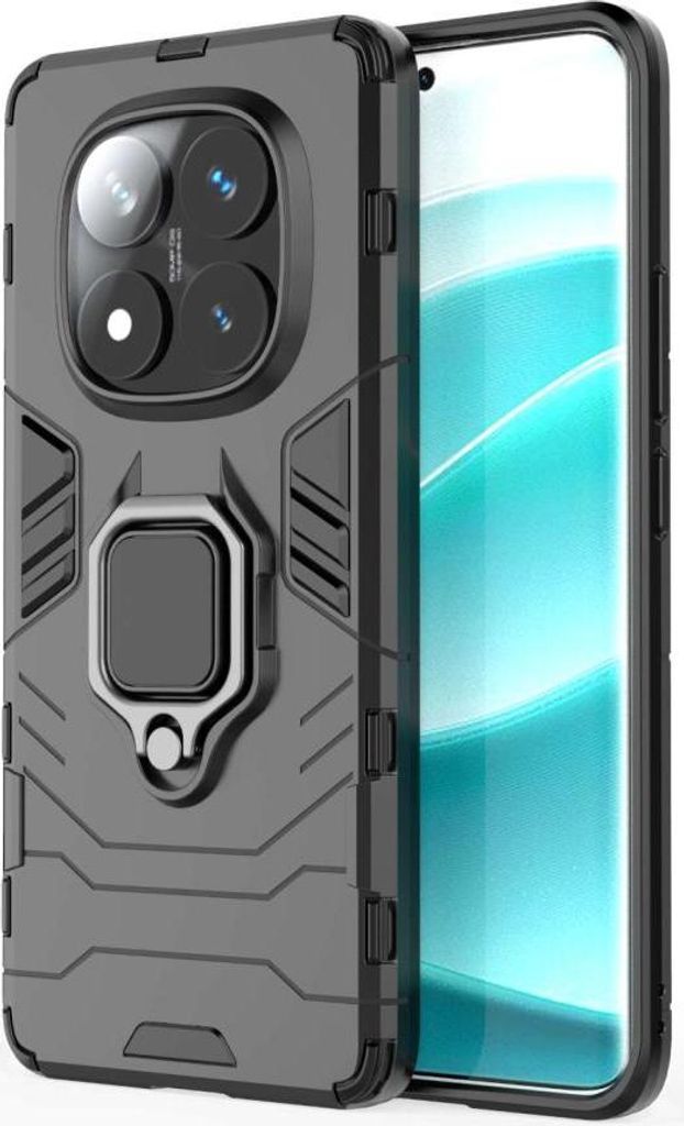 Lenuo Armor Hülle für Xiaomi Redmi Note 14 Pro 5G, schwarz Produktbild 