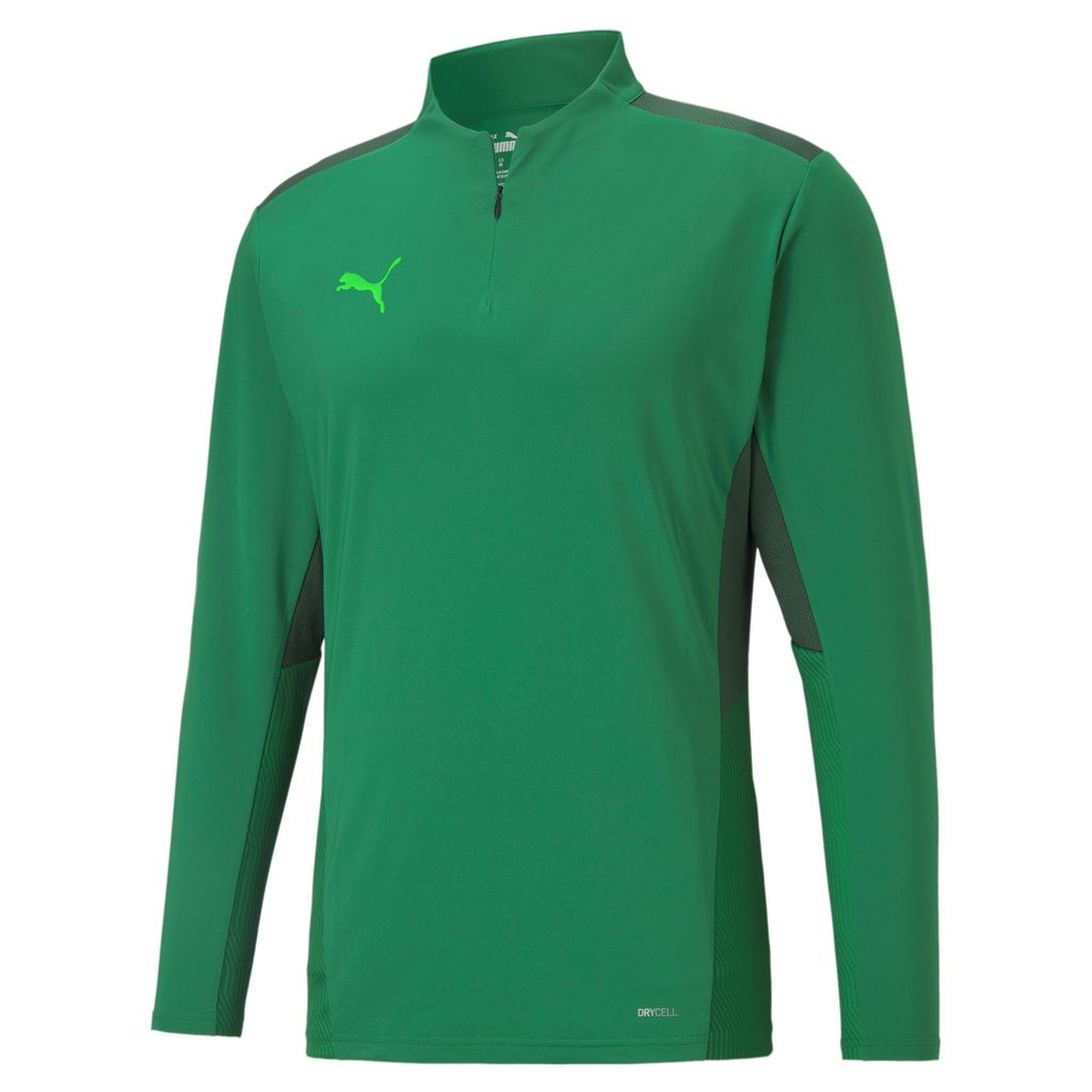 Puma teamCUP 1/4 Zip Top Herren rot dunkelrot Gr XXL