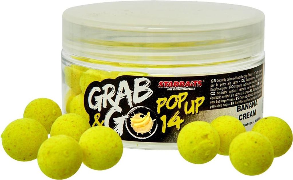 Starbaits Pop Up G&G Global 20g 14mm banana cream Obrázok produktu 