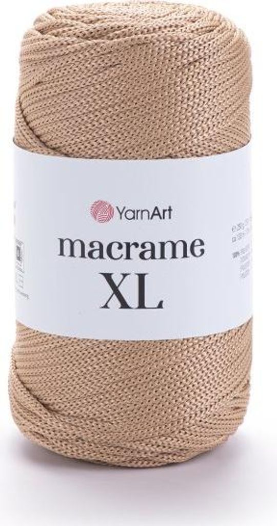 YarnArt Makramee XL 3 mm – Farbe 131 Warmbeige | Robustes Produktbild 